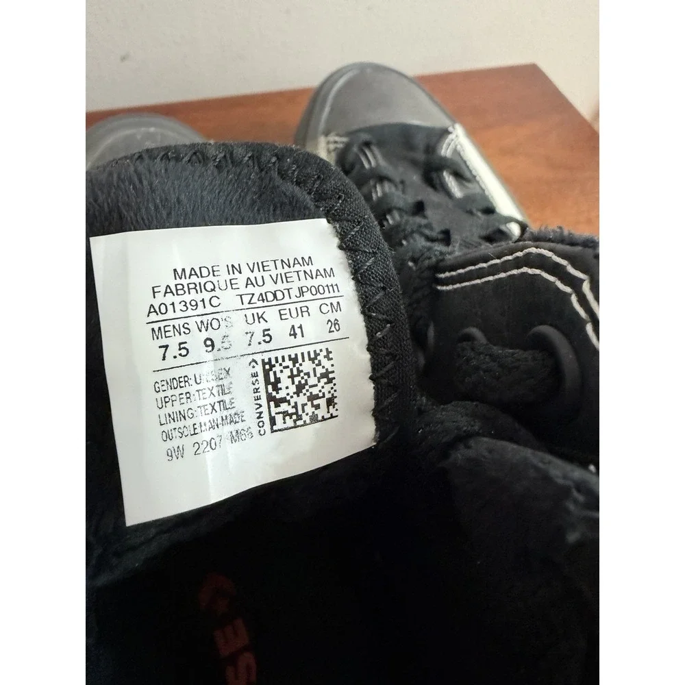 Converse canvas high